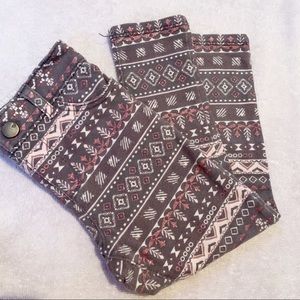 Holiday jean leggings